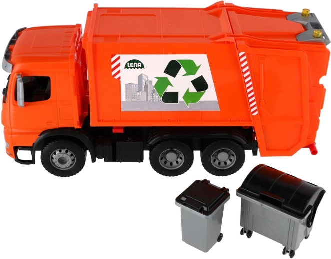 Twee vuilnisbakken voor nog beter spel