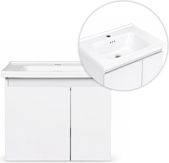 Lavabo en céramique facile à entretenir