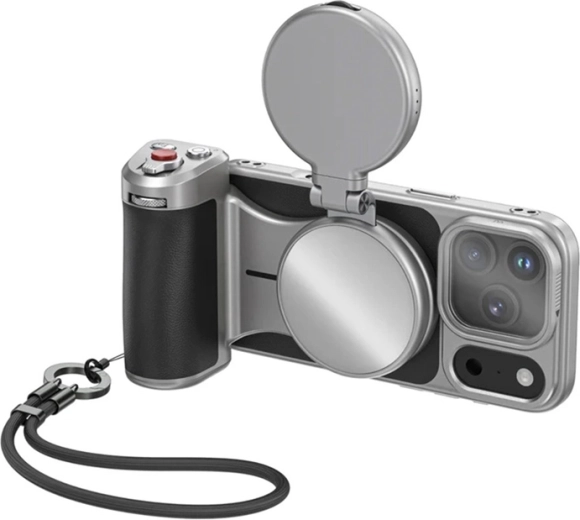 Telesin Master Grip Creator Combo holder with battery for iPhone 17 Pro (light + UV filter)