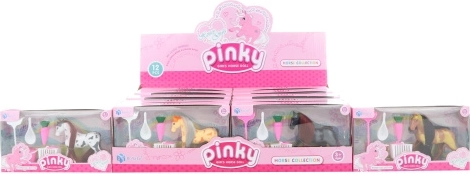 Borstelbaar paardje met accessoires