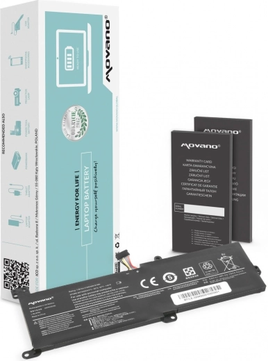 Batterie Movano pour Lenovo IdeaPad 320 (L16L2PB2) 4100 mAh 31 Wh