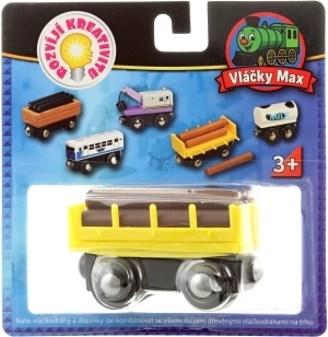 Vláčky Max goederenwagon met hout