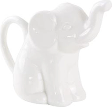 Keramische Milchkännchen in Elefantenform 15,2 × 7,3 × 12,5 cm
