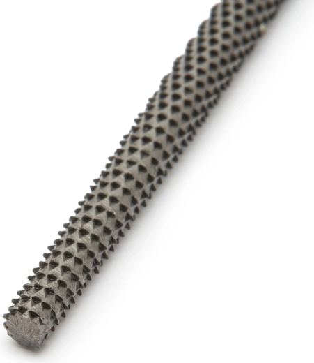 Medium-coarse hardened working surface