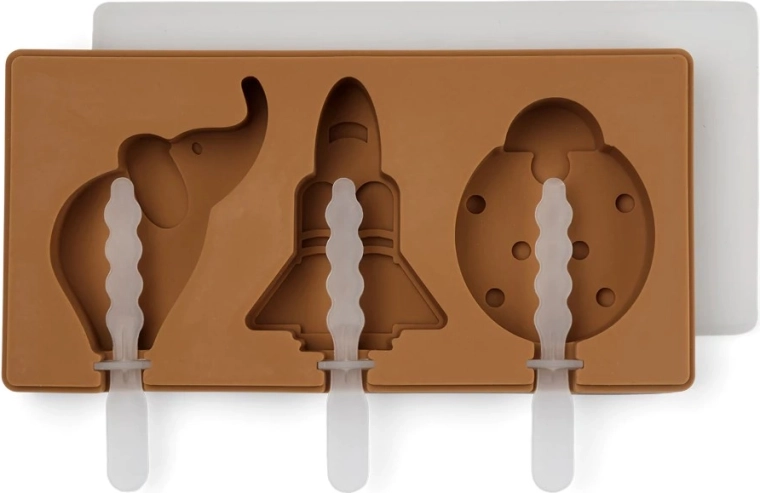 NuuRo Elin popsicle molds light brown - 1 piece