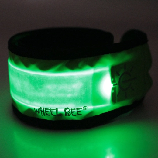 Wheel-Bee multifunctional LED slap light wristband