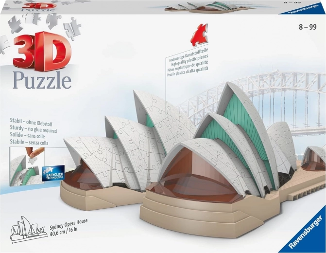 Ravensburger puzzle 3D Opéra de Sydney 216 pièces
