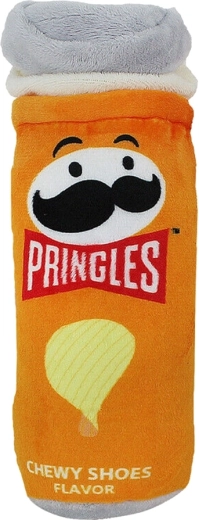 Jouet sonore Pringles pour chiens jaune