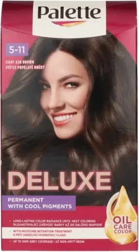 Palette Deluxe 5-11 licht asbruin haarverf 50 ml