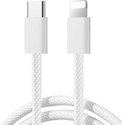 USB-C zu Lightning Kabel 30W, 1m, Weiß
