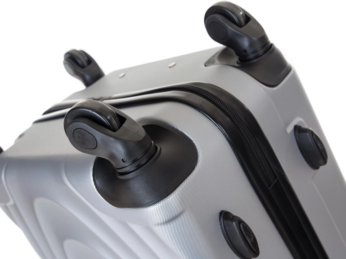 Smooth ride on 4 360° wheels