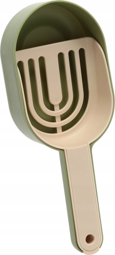 Schnelles Sieben dank integriertem 2-in-1-Sieb