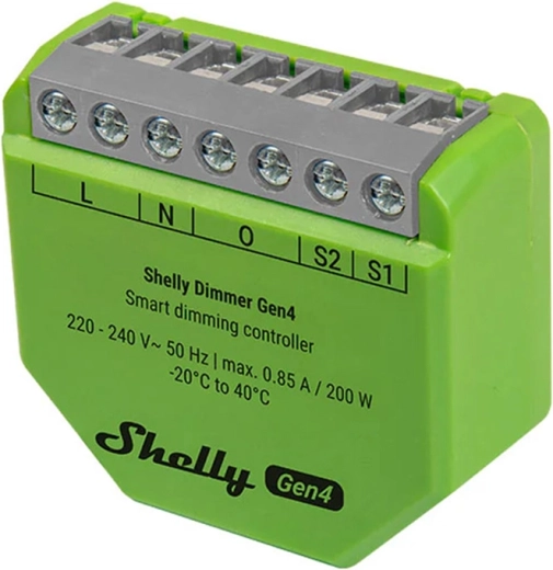 Shelly Dimmer Gen4 variateur intelligent avec Zigbee et Matter