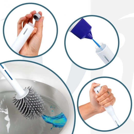 Integrierter Spender im Griff