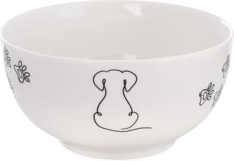 Porcelain Bowl “Dog” 13 cm