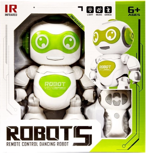 Interactieve robot met afstandsbediening met licht en geluid - 1 stuk