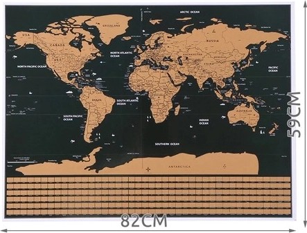 Large 82 × 59 cm format for a striking decoration