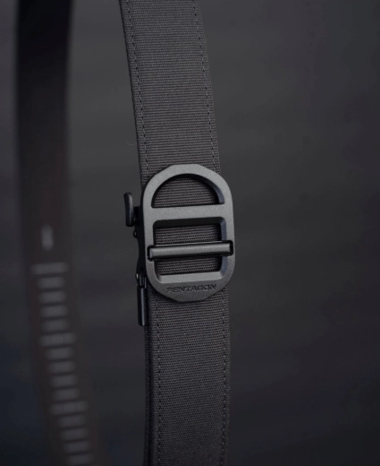Pentagon Chuck Ratchet Tactical Belt DRK Black