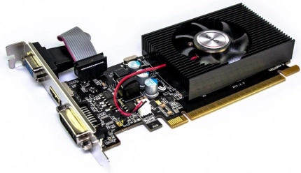 Grafische kaart NVIDIA GeForce GT 610 1GB DDR3 (LP, DVI/HDMI/VGA)