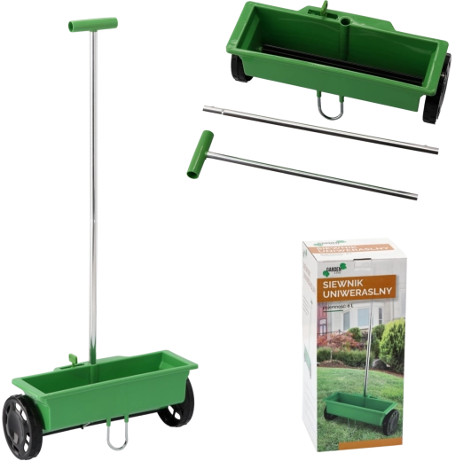 GardenLine universele handstrooier voor zaaigoed en mest 6 l