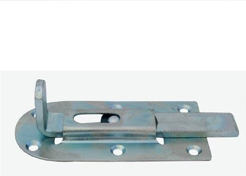 Rechte verzinkte grendel 125 mm (verpakking 10 stuks)