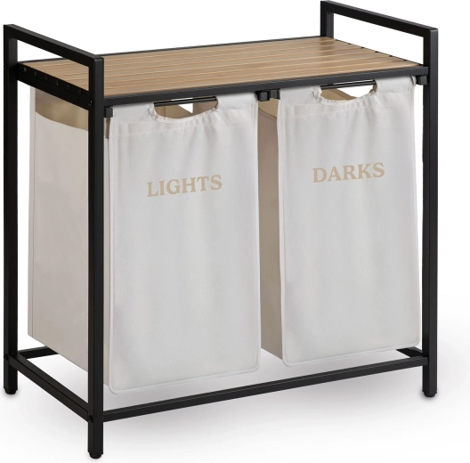 Stable construction and durable wooden shelf