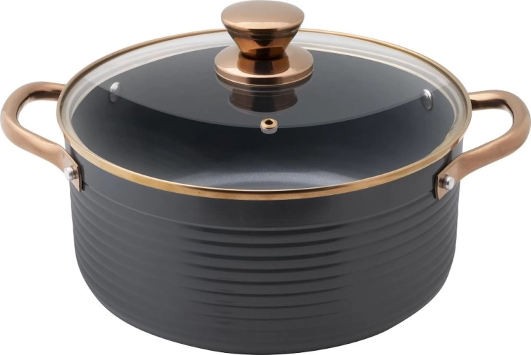 Lamart Orro Kochtopf mit Deckel 24 cm