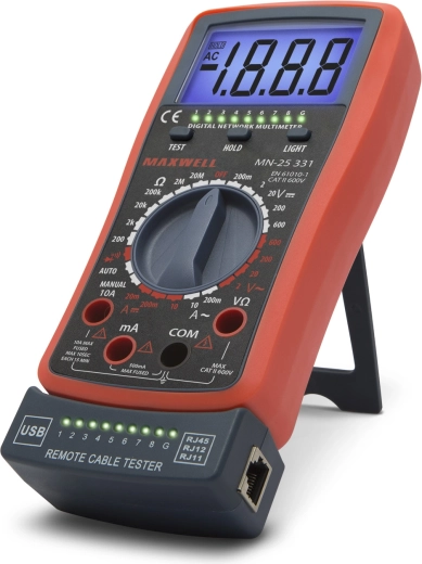 Digital Multimeter with Cable Tester