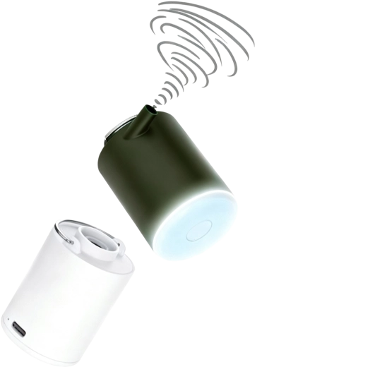Pompe de camping électrique pour matelas 3,7 V avec USB‑C
