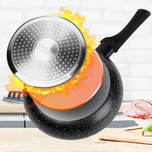 Schnelles und gleichmäßiges Aufheizen