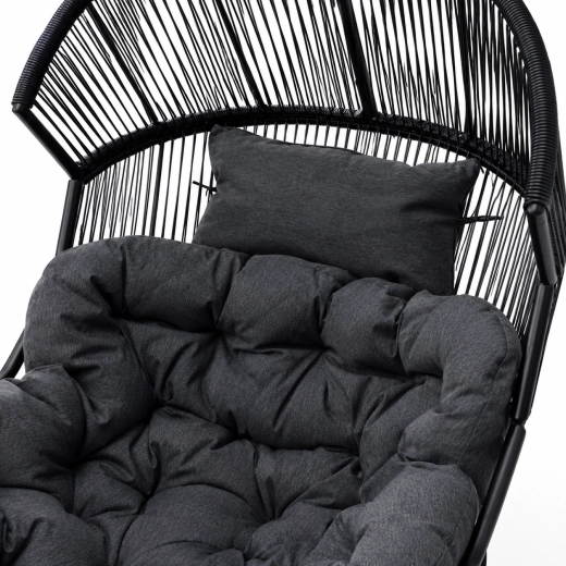 Rembourrage épais matelassé, avec coussin de dossier