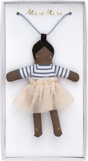 Necklace with Ruby Doll