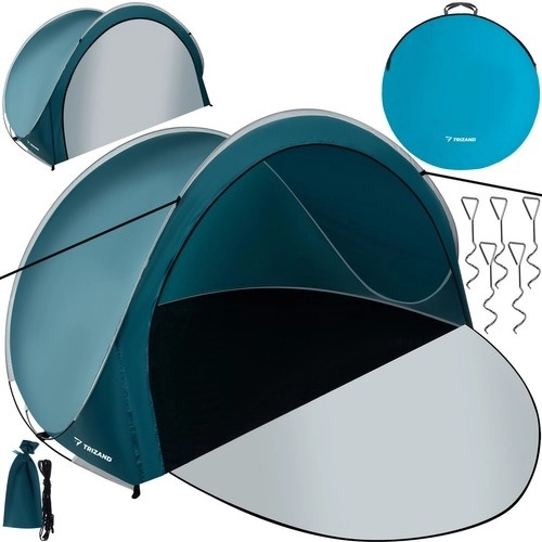 Zelfopzettend strandtentje TRIZAND 200 × 120 × 110 cm