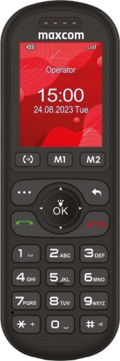 Groot display en grote toetsen voor eenvoudige bediening