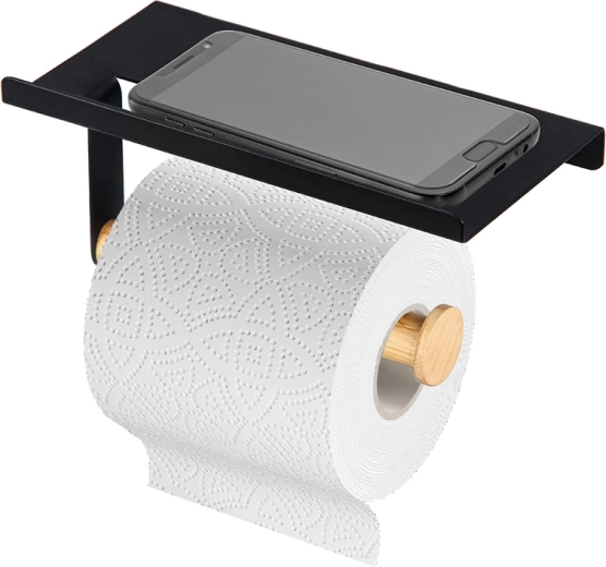 Integrated shelf for a phone and small items