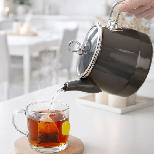 Praktische inhoud van 2 liter en comfortabel schenken