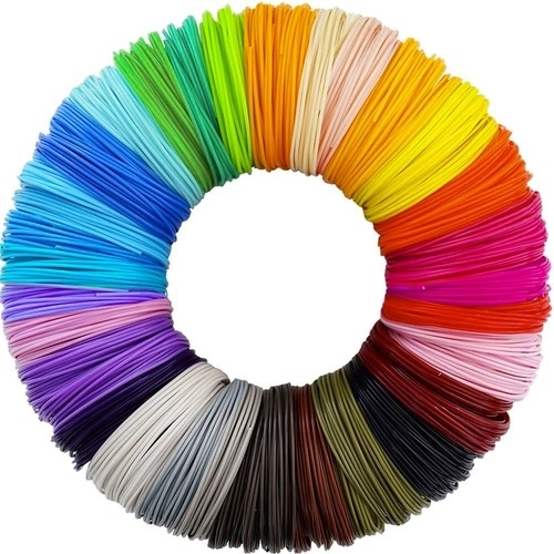 PLA Filament Set for 3D Pen and Printer, 30 Colors x 10 m (300 m)