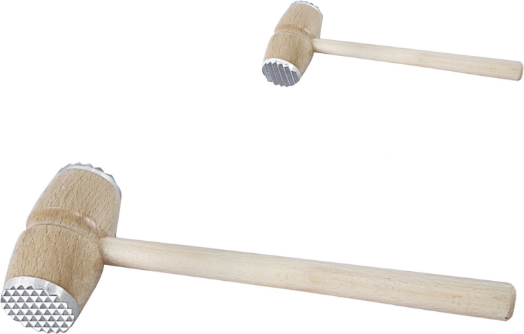 Meat mallet (wood and metal)