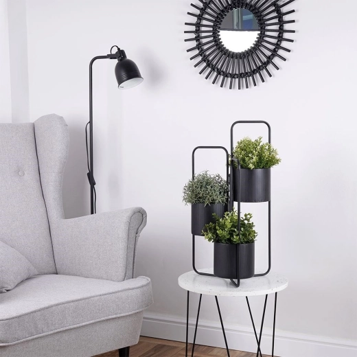 Three levels for impactful plant display