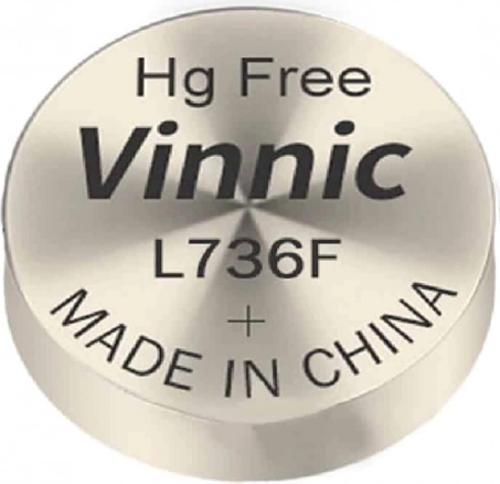 Alkaline button cell battery Vinnic 1.5 V