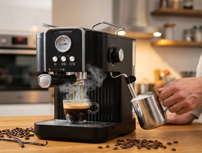 Dampfdüse für fein aufgeschäumte Milch