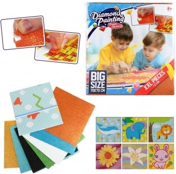 Diamond Painting with XXL Foam Stickers
