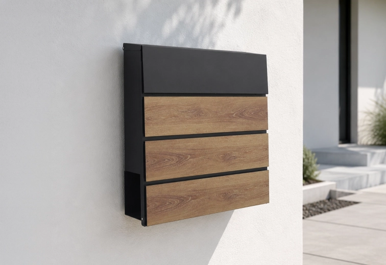 Modern look with decorative panel