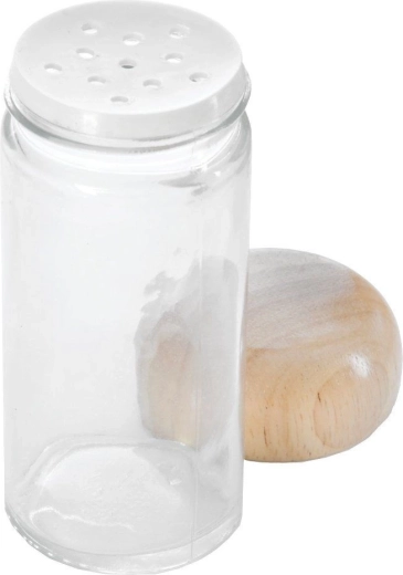 Glass spice jars with lid and sifter