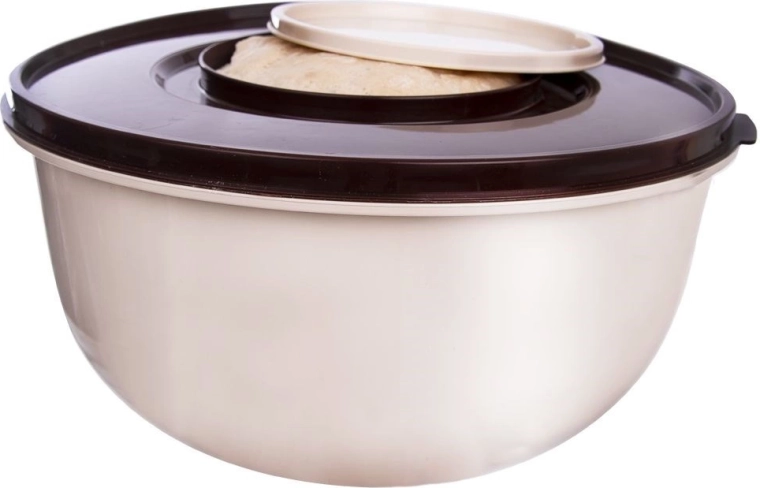 Kitchen mixing bowl with lid 27 cm, 5 l