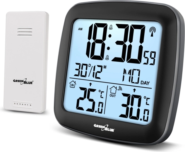 Kabellose Messung der Außentemperatur