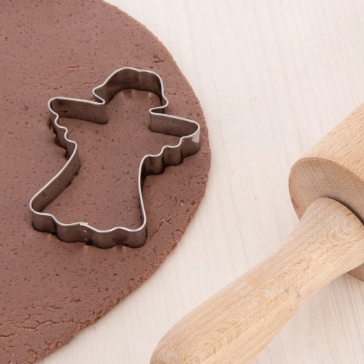 Precieze engelvorm voor feestelijke koekjes