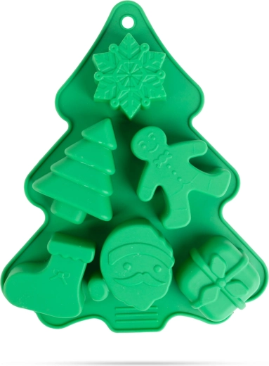 Silicone Christmas baking mold 22 × 18.5 × 2.5 cm