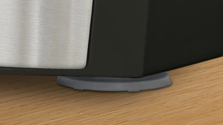 Stabilité grâce aux ventouses en silicone