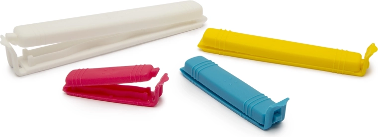 Zakclips voor het sluiten van zakjes, 18 stuks